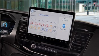 New Ford E Transit Detail Of Interior With Next Yyt