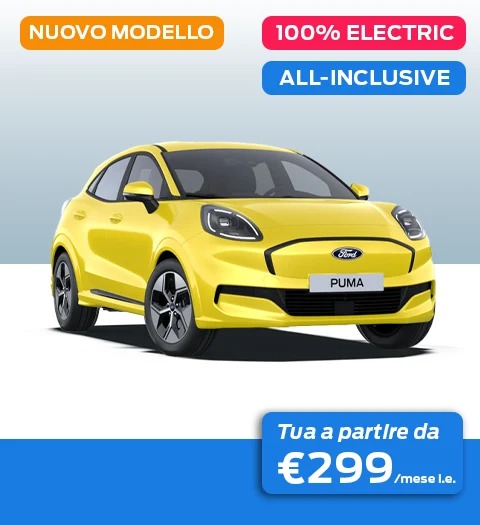 Noleggio Lungo Termine Ford Puma Gen E Ambrostore Milano Esterno